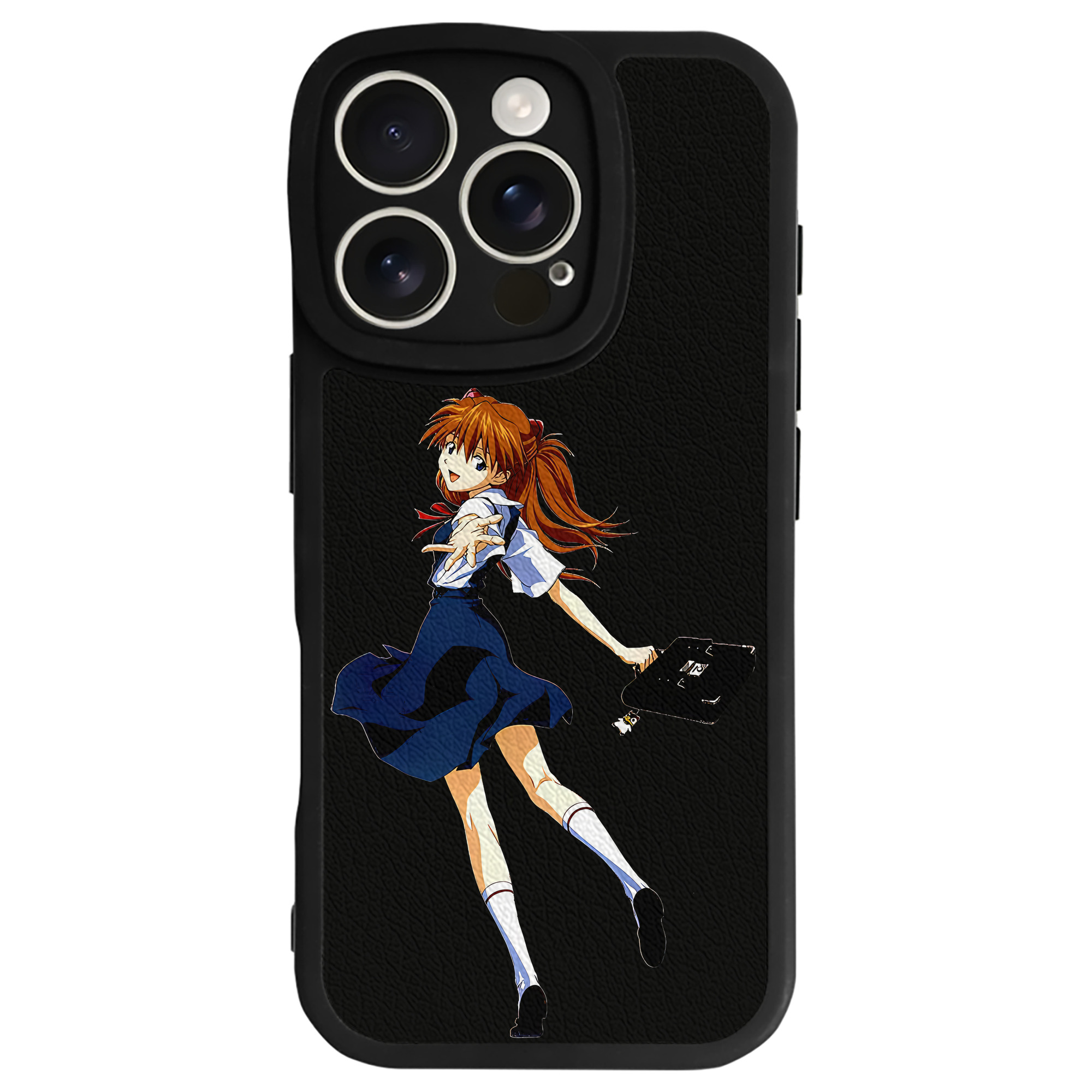 （画像用） EVA 新世紀エヴァンゲリオン 【iPhone 16シリーズ対応】シリコンスマホケース（レザー調） 材質：シリコン